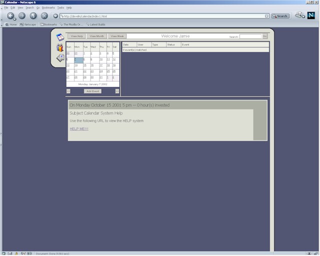 Netscape 6 Screenshot